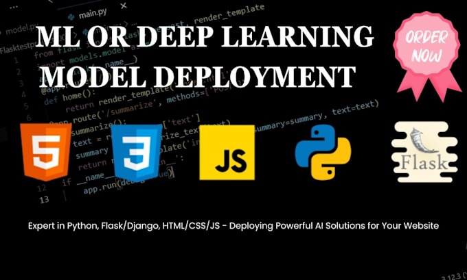 deploy ai, machine learning models into websites or apps