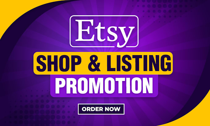 do etsy shop promotion to boost etsy traffic