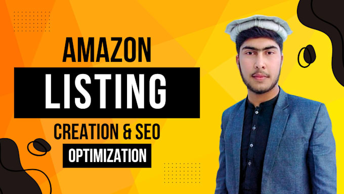 do amazon listing creation and SEO amazon listing optimization