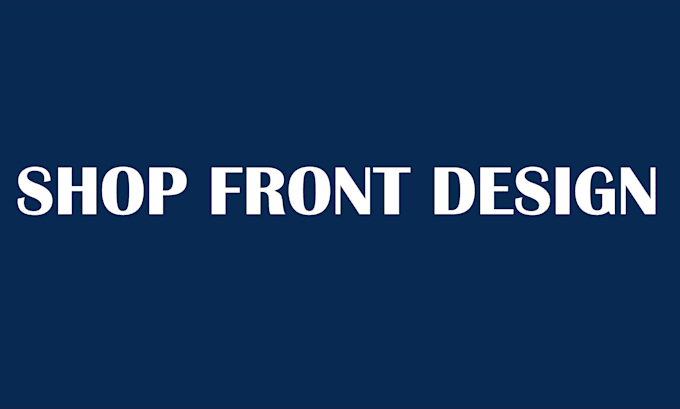 make creative shopfront or storefront ,stickers ,billboards and window graphics