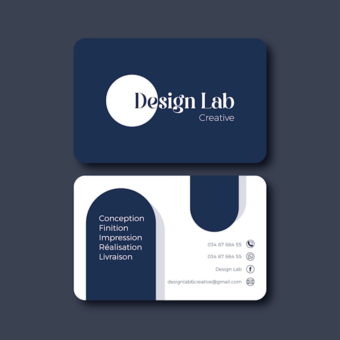 create business cards and brochures