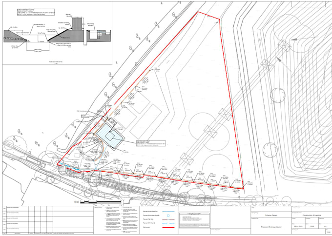 uk drainage strategy for planning approval storm and foul design