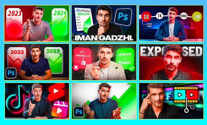 edit iman gadzhi thumbnails youtube