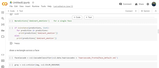 Do google collab artificial intelligence python projects by Muneer ...