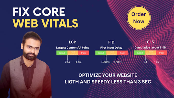 fix core web vitals wordpress website speed optimization