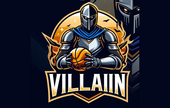 create beautiful basketball knight mascot logo within new concepts
