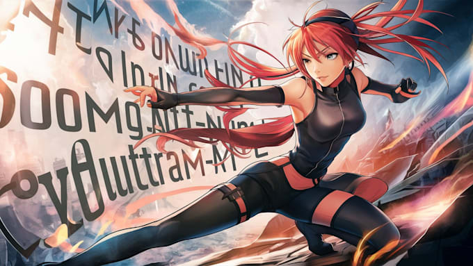 draw pfp anime original character design, anime character