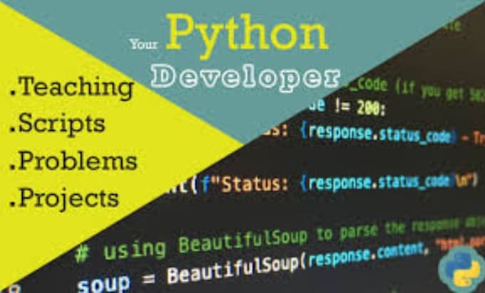 Develop python web applications and scripts by Ahmadmudassir | Fiverr