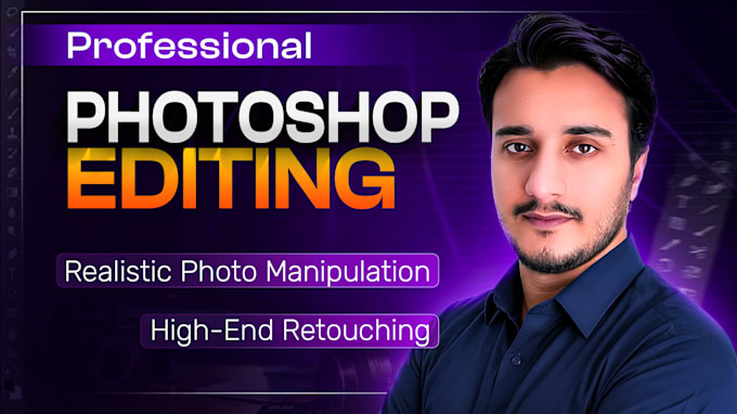do photoshop photo editing, image editing and high end retouching