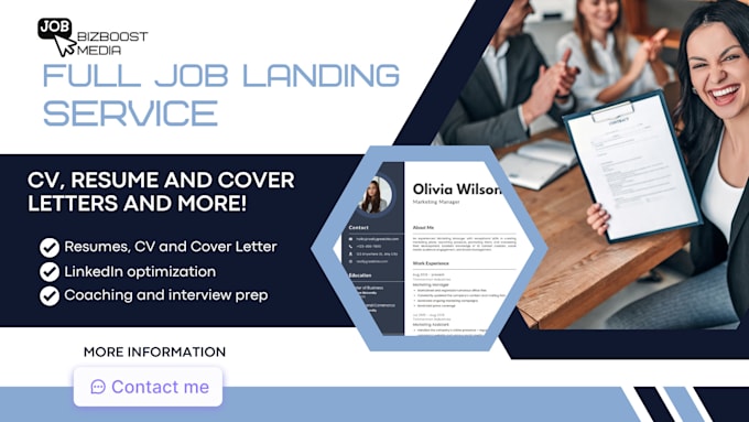 write you a winning resume, cv and cover letter