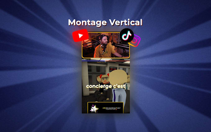 would edit a vertical video ideal for tiktok, reels,