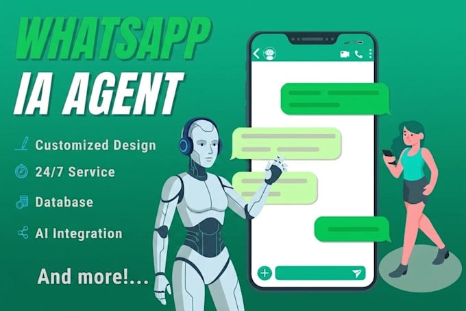 develop a whatsapp ai agent with gemini, gpt, crm and apis