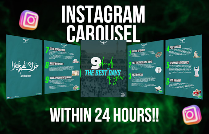Design attractive social media carousel posts by Safianvirk | Fiverr