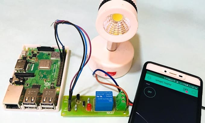 build android web UI to control your iot devices or monitor sensors