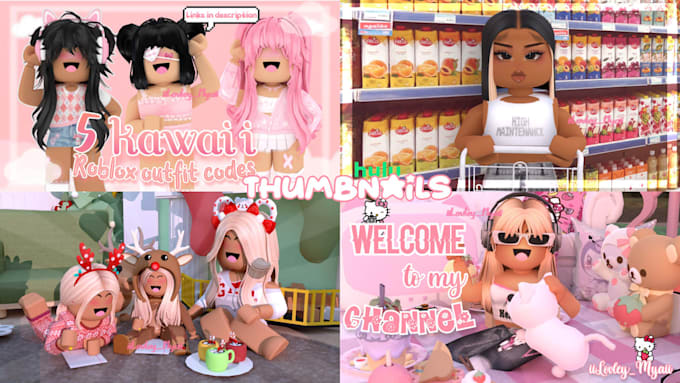 make a custom thumbnail or game cover for you