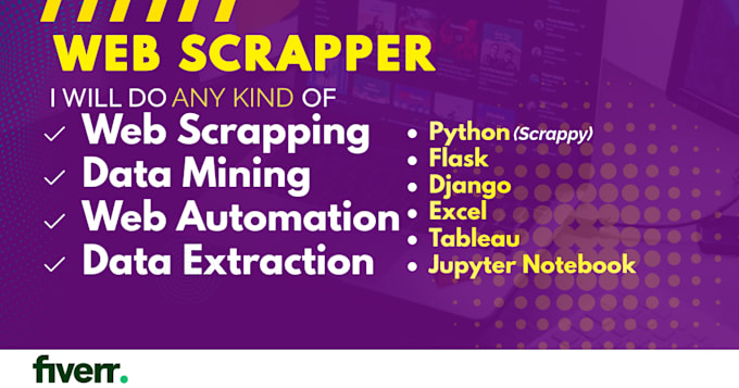 web scrapping, data scrapping and data mining in python