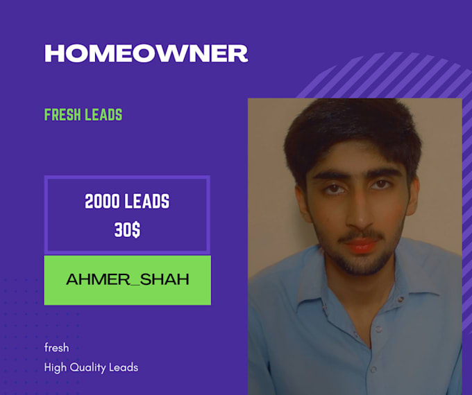 fresh new homeowner data leads available
