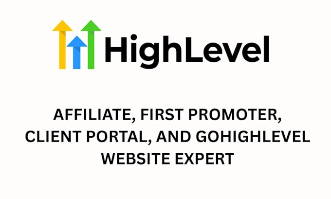 setup your gohighlevel affiliate, client portal, first promoter and ghl website