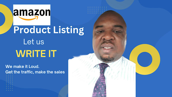 do amazon SEO listing, product description, and copywriting