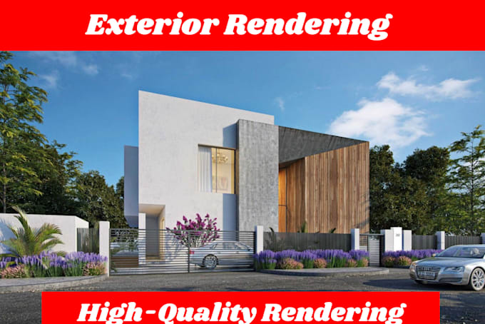 do 3d architectural visualization, 3d design, modelling, rendering