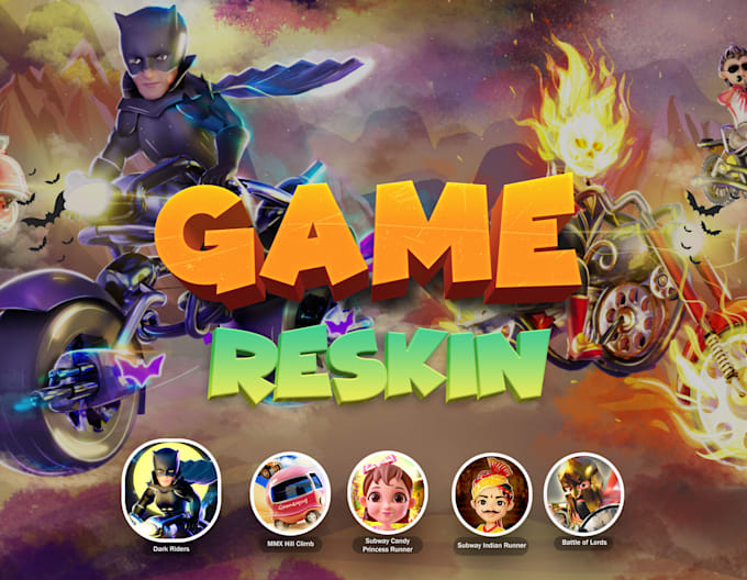 reskin and publish any game