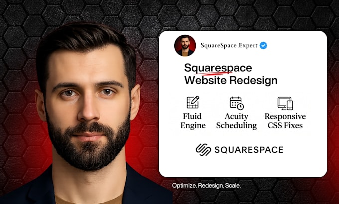 build professional squarespace website redesign squarespace 7 1 website design