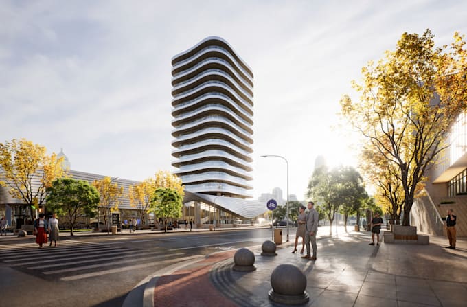 create exterior architectural renders and 3d animations