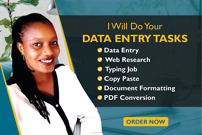 do data entry tasks for you
