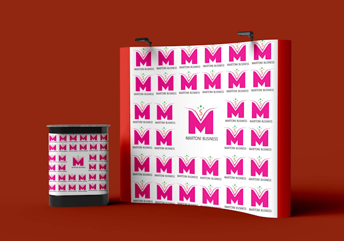 Design a clean step and repeat banner for you by Expert_aaira | Fiverr