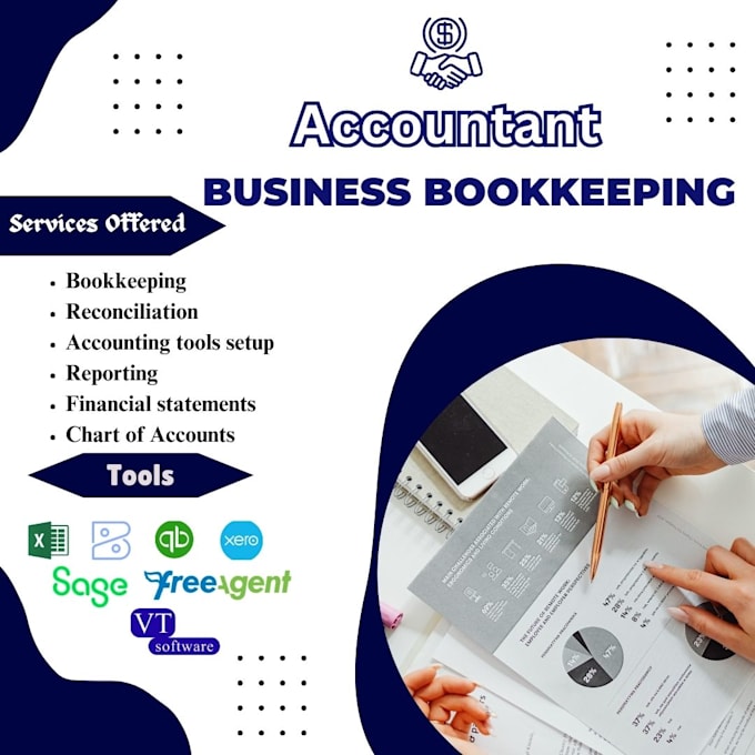 do bookkeeping on quickbooks xero sage freeagent zoho books and vt