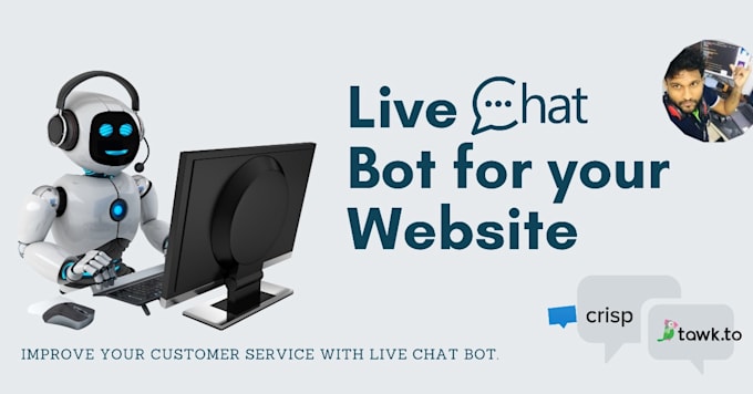 integrate tawk, crisp live chat to any website