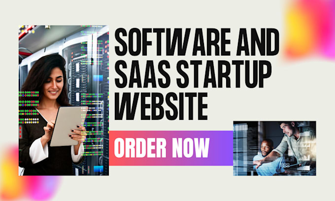 build software and saas startup website, saas website development website