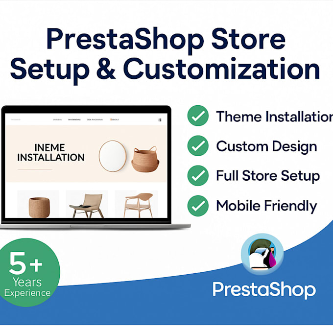 prestashop theme installation and professional customization for your store