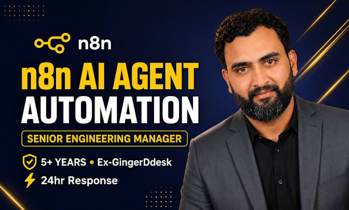 build custom n8n automation, n8n workflow, ai agents, and ai chatbot