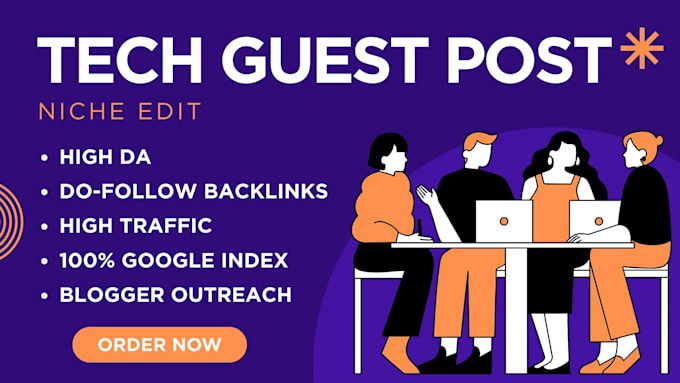 do tech guest post on high authority tech sites