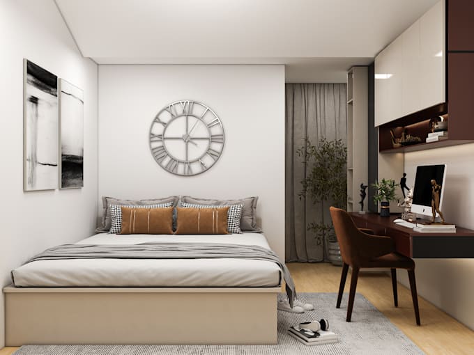 design and render interior, exterior by 3dmax or sketchup