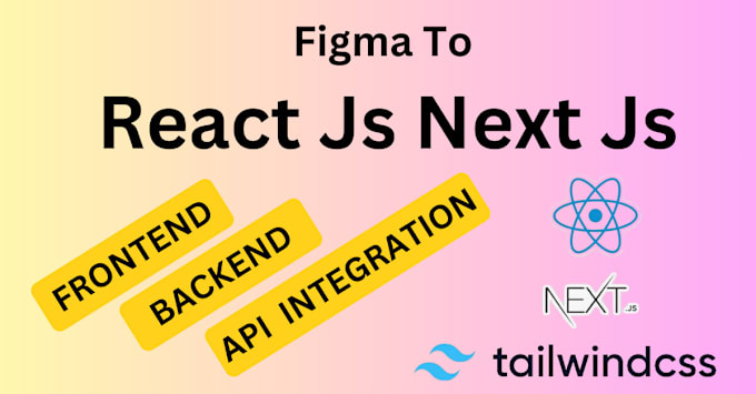 Convert figma to react js , figma to next js,figma to html with ...