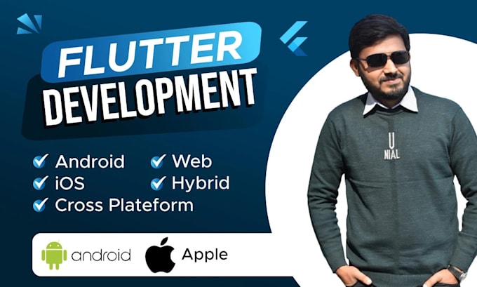 do full stack mobile app development using flutter