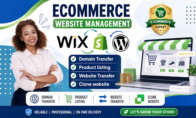 transfer wix wordpress website to shopify clone website migrate websites