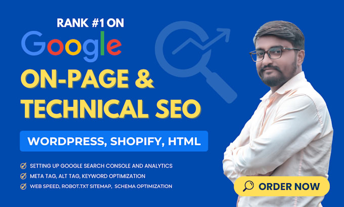 do expert on page and technical SEO for top rankings