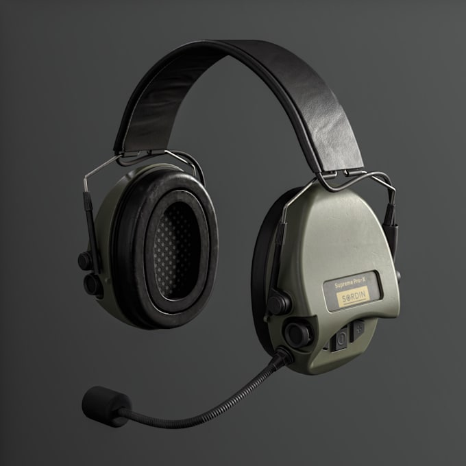 create game ready 3d model and pbr texture