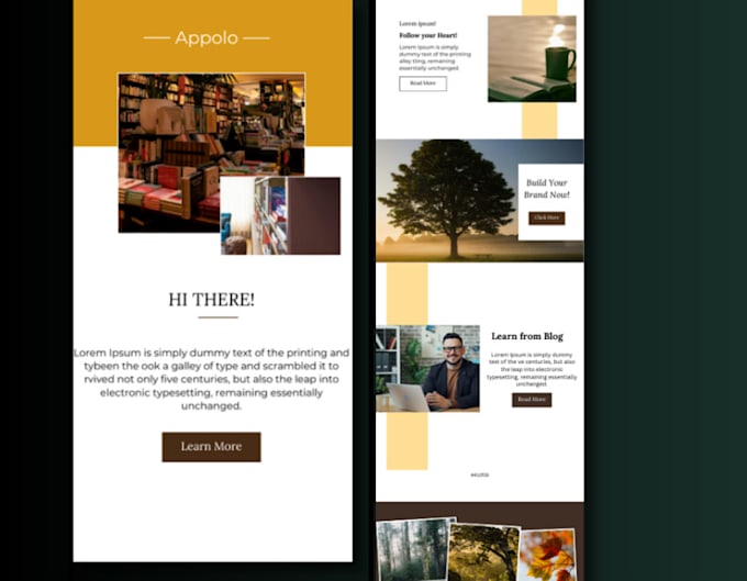 Design constant contact email newsletter template by Khandokarmaeen