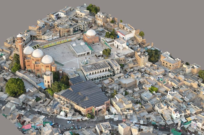 process drone images to generate 3d models and orthomosiaces