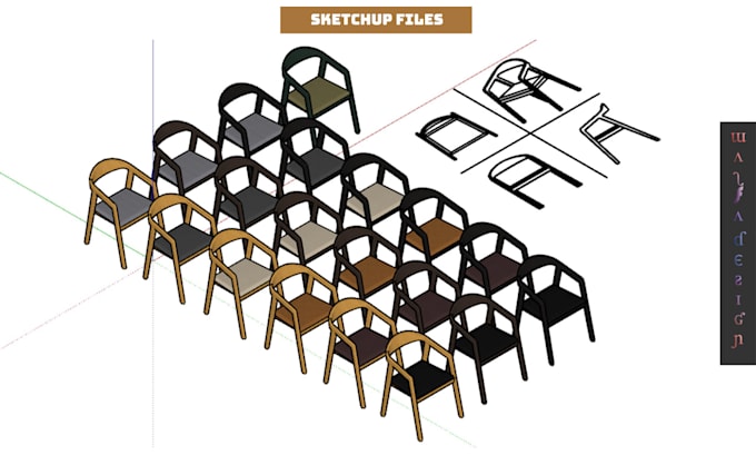 do 2d or 3d sketchup file of your product