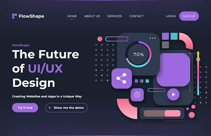create exceptional websites and provide top notch UI and web design services