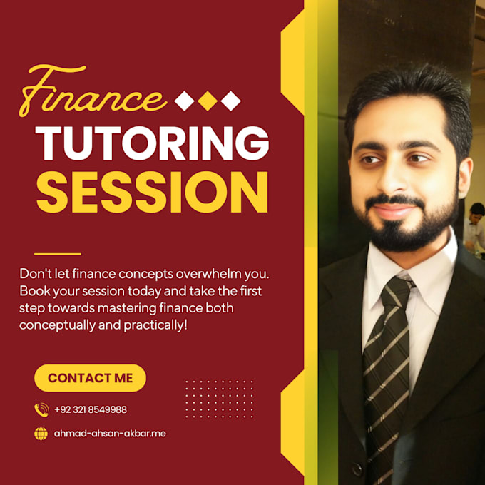 teach you finance courses conceptually and practically
