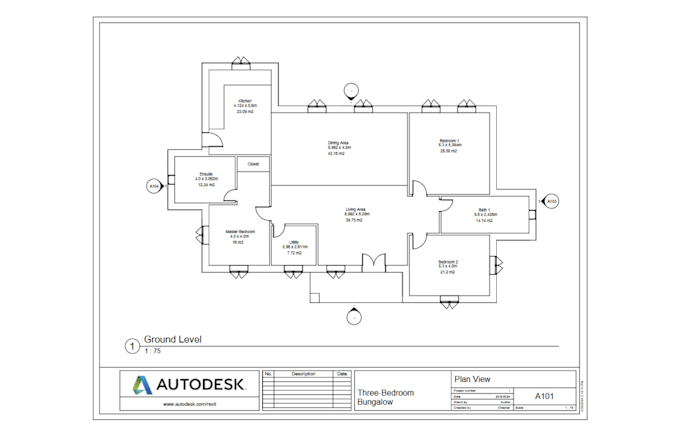 convert architectural house plan, pdf file to cad or revit