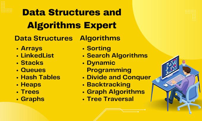 do data structures and algorithms tasks in java, python and cpp