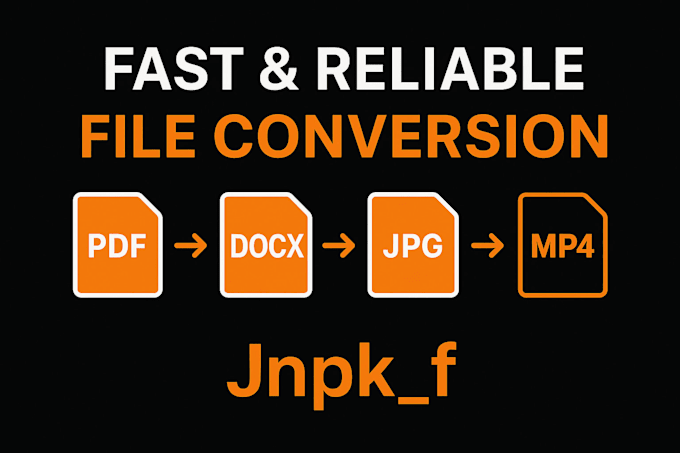 do whatever you need in file conversion