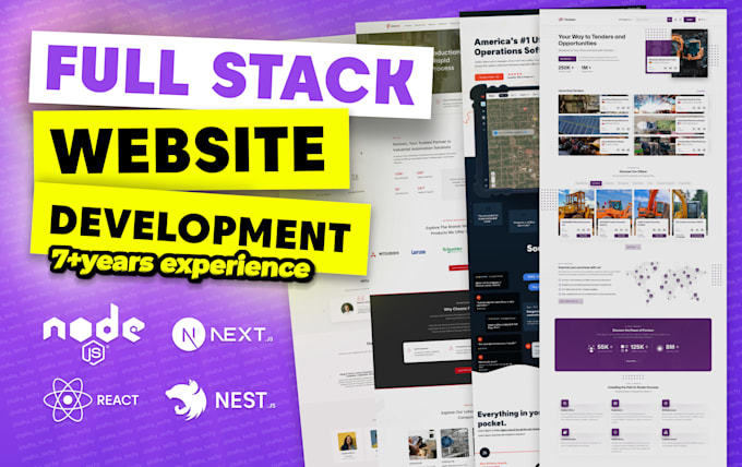 be full stack web developer mern stack developer for web app development